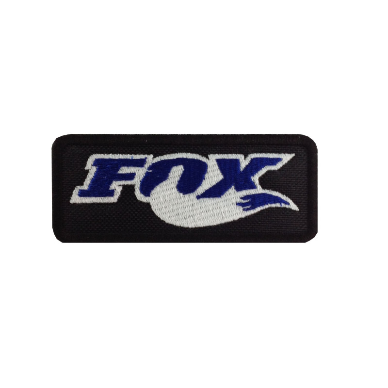 10X4 Fox Embroidered Patch Badge Applique Iron on