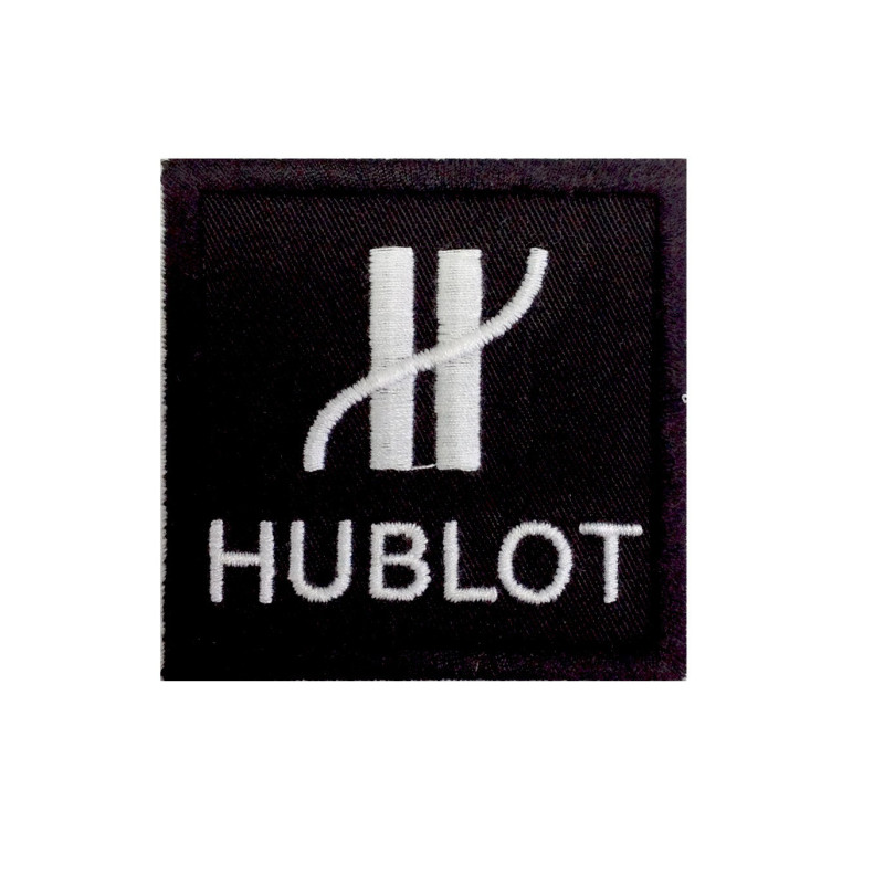 6X6 Hublot Embroidered Patch Badge Applique Iron on