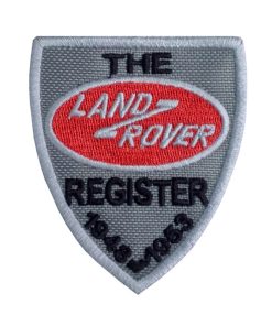8X6 Land Rover Register 1948 1953 Embroidered Patch Badge Applique Iron on