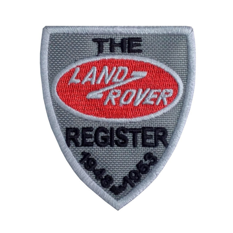8X6 Land Rover Register 1948 1953 Embroidered Patch Badge Applique Iron on