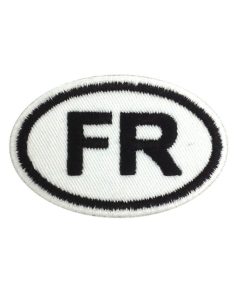 8X5 Fr France Embroidered Patch Badge Applique Iron on