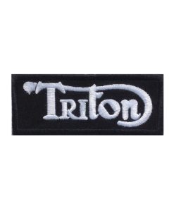 10X4 Triton Triumph Norton Motorcycles Embroidered Patch Badge Applique Iron on