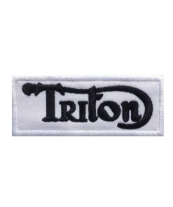 10X4 Triton Triumph Norton Motorcycles Embroidered Patch Badge Applique Iron on