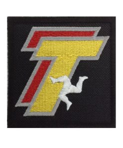 7X7 Tt Isle Of Man The Worlds Greatest Road Races Embroidered Patch Badge Applique Iron on