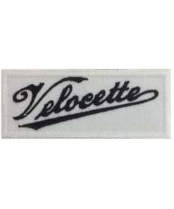 10X4 Velocette Veloce Ltd Hall Green Birmingham England Embroidered Patch Badge Applique Iron on