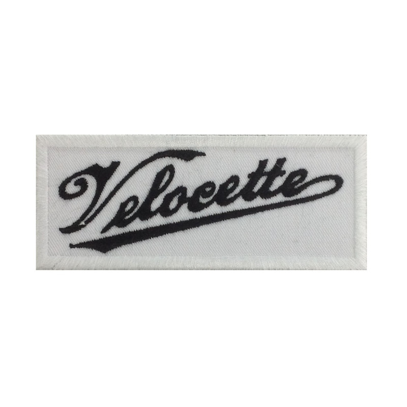 10X4 Velocette Veloce Ltd Hall Green Birmingham England Embroidered Patch Badge Applique Iron on