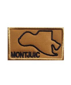 7X4 Circuit Montjuic Barcelona Spain Embroidered Patch Badge Applique Iron on