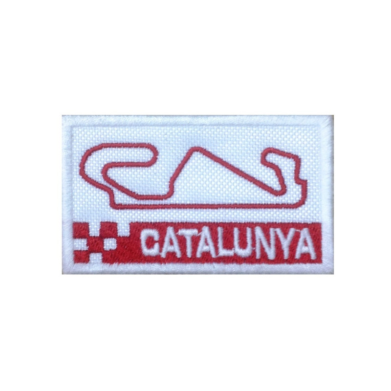 7X4 Circuit Catalunya Montmelo Barcelona Spain Embroidered Patch Badge Applique Iron on