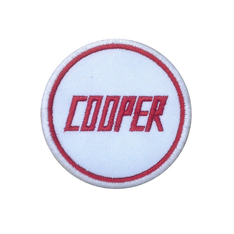 7X7 Cooper Embroidered Patch Badge Applique Iron on