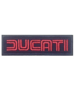 11X3 Ducati Italia Embroidered Patch Badge Applique Iron on