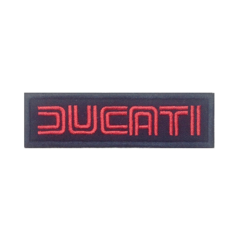 11X3 Ducati Italia Embroidered Patch Badge Applique Iron on