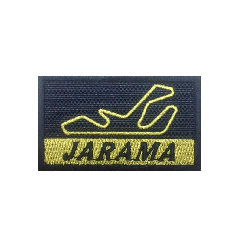 7X4 Circuit Jarama Madrid Spain Embroidered Patch Badge Applique Iron on
