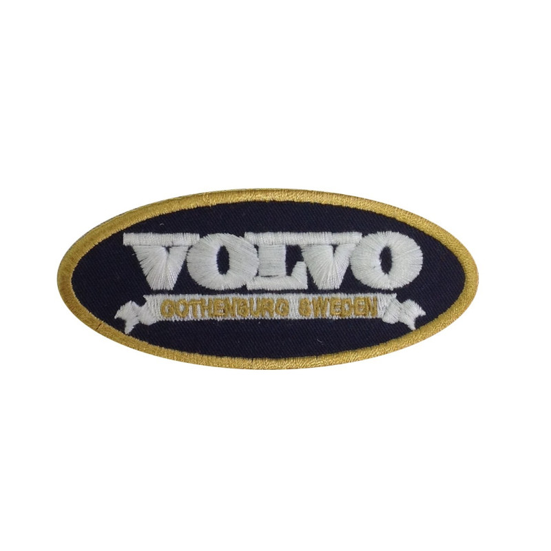 10X4 Volvo Gothenburg Sweden Embroidered Patch Badge Applique Iron on
