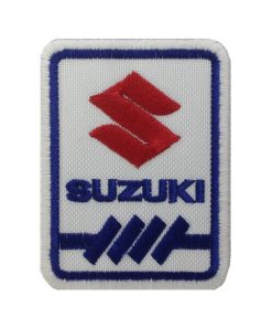 8X6 Suzuki Embroidered Patch Badge Applique Iron on