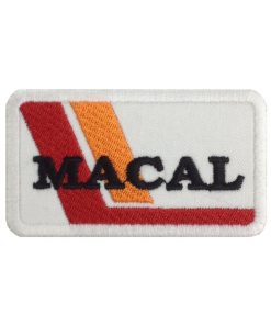 8X5 Macal Embroidered Patch Badge Applique Iron on