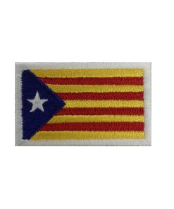 6X37 Catalan Flag Embroidered Patch Badge Applique Iron on