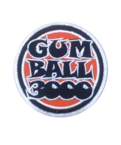 7X7 Gumball 3000 Embroidered Patch Badge Applique Iron on