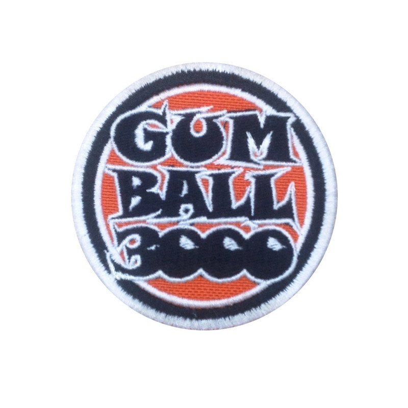 7X7 Gumball 3000 Embroidered Patch Badge Applique Iron on