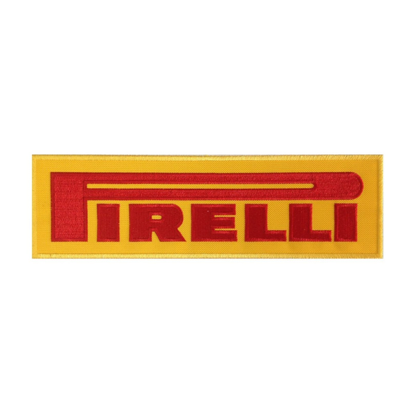 27X8 Pirelli Embroidered Patch Badge Applique Iron on