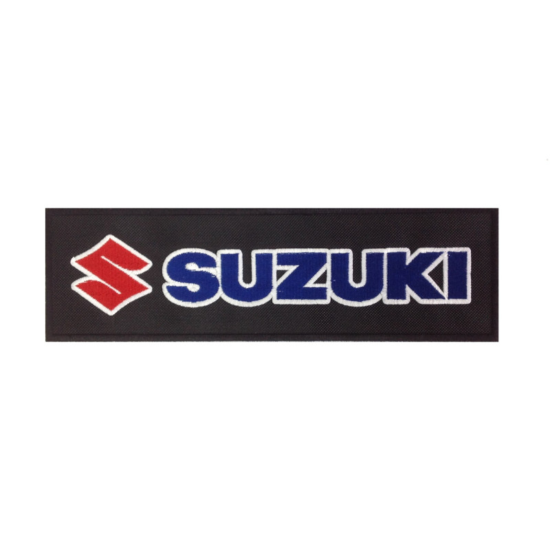 Sew On 27X8 Suzuki Embroidered Patch Badge Applique Iron on