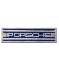 Sew On 11X3 Porsche Embroidered Patch Badge Applique Iron on