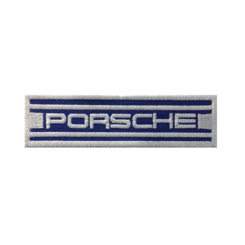 Sew On 11X3 Porsche Embroidered Patch Badge Applique Iron on