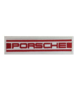 Sew On 11X3 Porsche Embroidered Patch Badge Applique Iron on