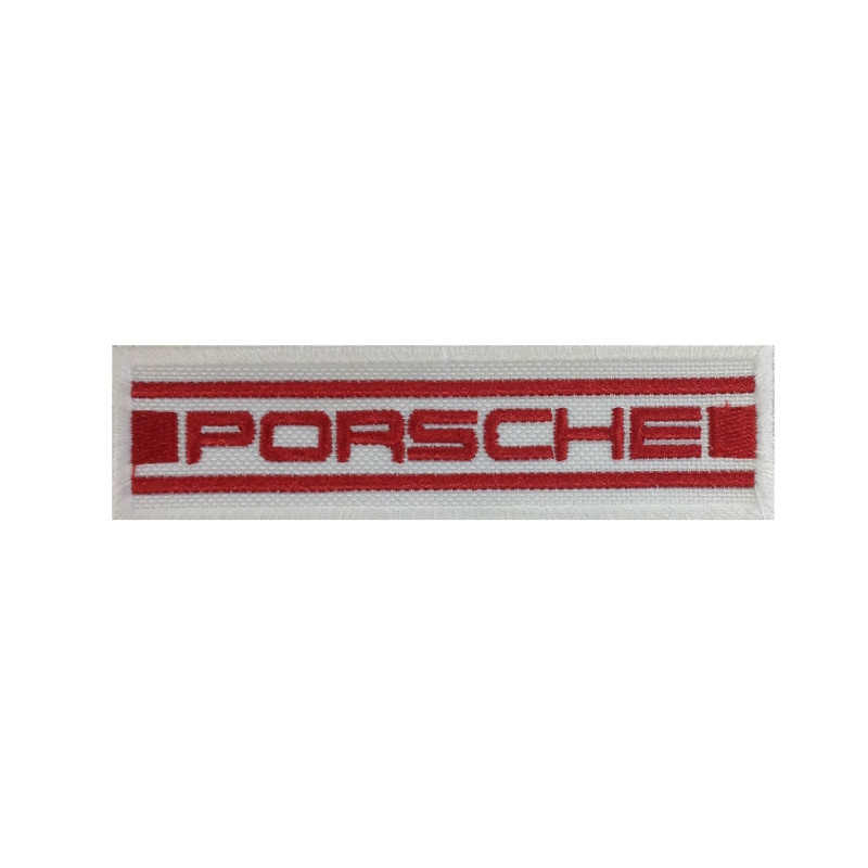 Sew On 11X3 Porsche Embroidered Patch Badge Applique Iron on