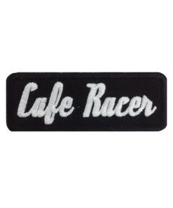 Sew On 9X3 Cafe Racer Embroidered Patch Badge Applique Iron on