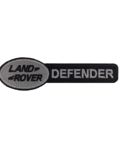 Sew On11X3 Land Rover Defender Black Embroidered Patch Badge Applique Iron on