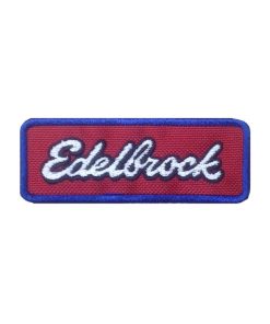 10X3 Edelbrock Embroidered Patch Badge Applique Iron on