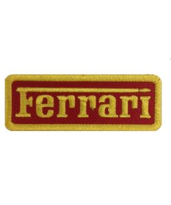 8X3 Ferrari Embroidered Patch Badge Applique Iron on