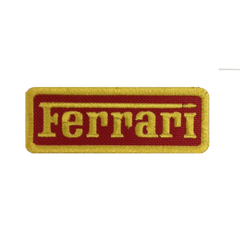8X3 Ferrari Embroidered Patch Badge Applique Iron on