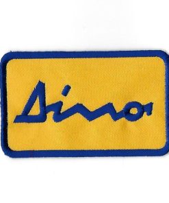 Embroidered Badge - Patch Sew On 89Mmx55Mm Ferrari Dino Embroidered Patch Badge Applique Iron on