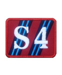 8X6 Lancia Delta S4 Embroidered Patch Badge Applique Iron on