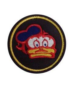 7X7 Barry Sheene Donald Duck Embroidered Patch Badge Applique Iron on