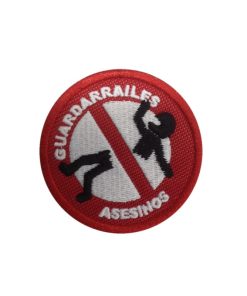 6X6 Guardarrailes Asesinos Embroidered Patch Badge Applique Iron on