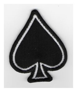7X5 Ace Of Spades Barry Sheene Embroidered Patch Badge Applique Iron on
