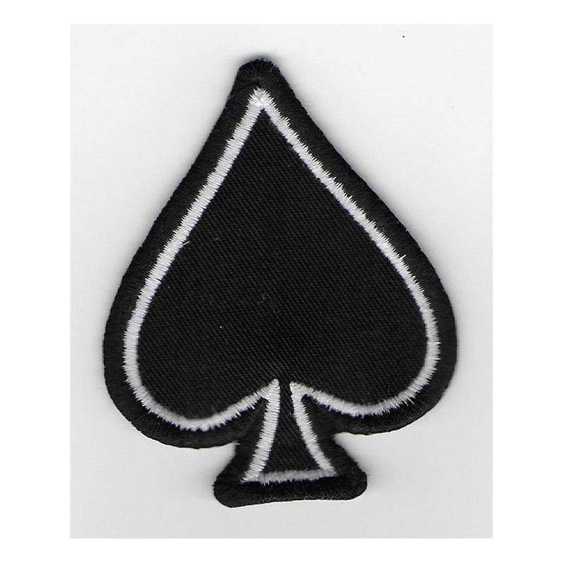 7X5 Ace Of Spades Barry Sheene Embroidered Patch Badge Applique Iron on
