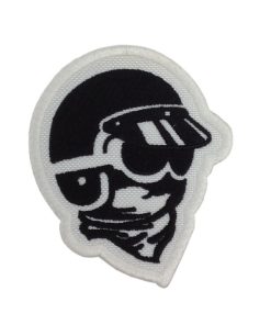 8X7 Gentleman Driver Biker Embroidered Patch Badge Applique Iron on