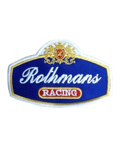 Embroidered Sew On Patch 10X6 Rothmans Embroidered Patch Badge Applique Iron on