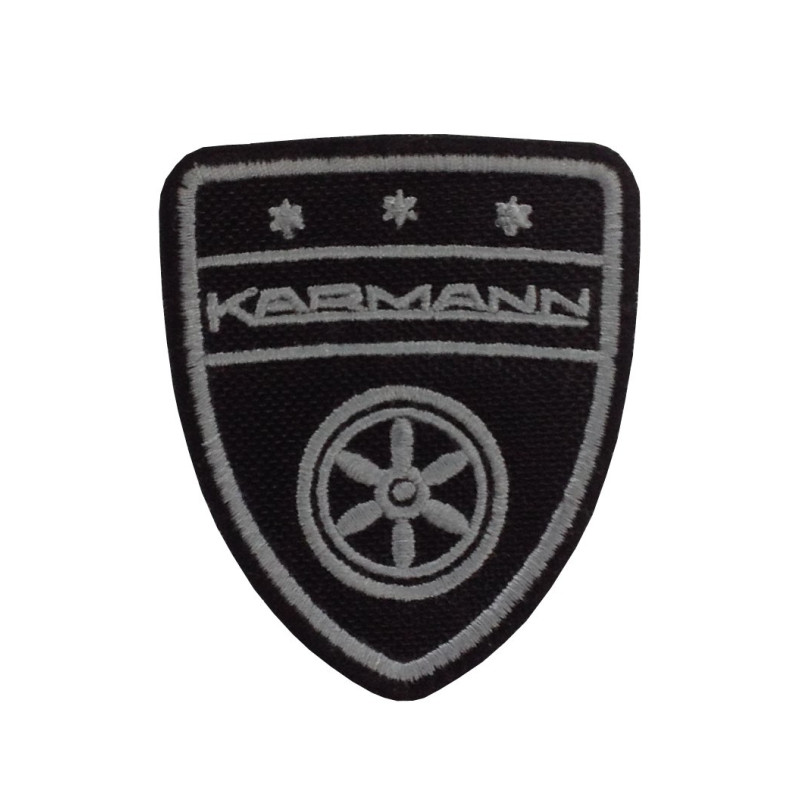Embroidered Sew On Patch 7X6 Vw Karmann Embroidered Patch Badge Applique Iron on