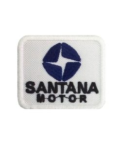 Embroidered Sew On Patch 6X5 Santana Motors Embroidered Patch Badge Applique Iron on