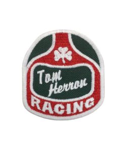 Embroidered Sew On Patch 7X6 Tom Herron Racing Embroidered Patch Badge Applique Iron on