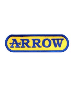 Embroidered Sew On Patch 10X3 Arrow Embroidered Patch Badge Applique Iron on