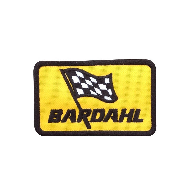Embroidered Sew On Patch 9X5 Bardahl Embroidered Patch Badge Applique Iron on