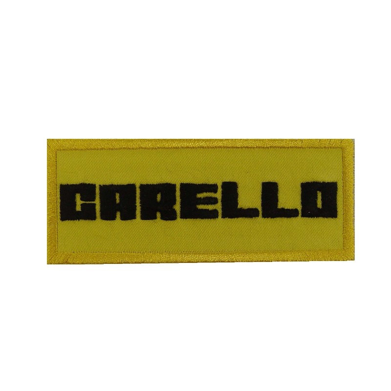 Embroidered Sew On Patch 10X4 Carello Embroidered Patch Badge Applique Iron on
