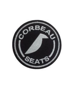 Embroidered Sew On Patch 7X7 Corbeau Seats Embroidered Patch Badge Applique Iron on