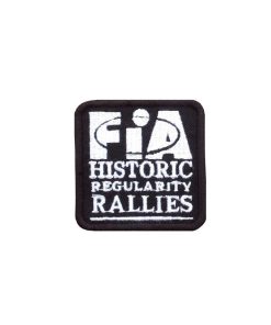 Embroidered Sew On Patch 6X6 Fia Historic Regularity Rallies Embroidered Patch Badge Applique Iron on
