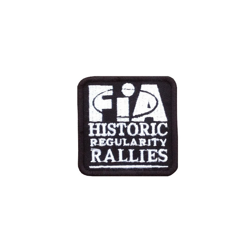 Embroidered Sew On Patch 6X6 Fia Historic Regularity Rallies Embroidered Patch Badge Applique Iron on